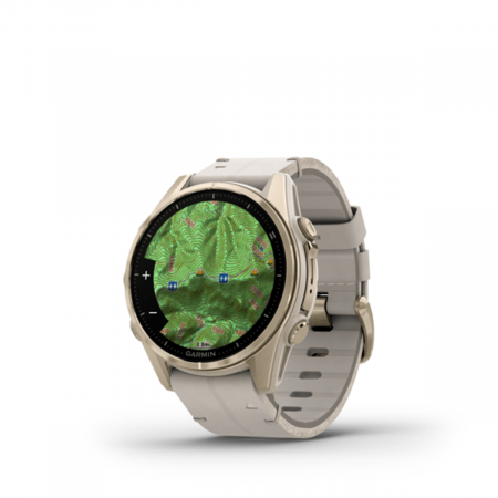 Часы GARMIN FENIX 8 AMOLED 43 мм  (Светло-золотистый)