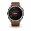 Часы GARMIN FENIX 8 AMOLED 51 мм (Черный-каштан SAPPHIRE)
