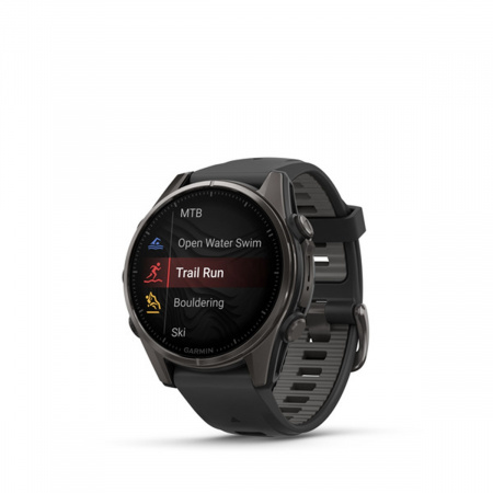 Часы GARMIN FENIX 8 AMOLED 43 мм  (Черный)