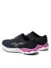 Кроссовки женские Mizuno WAVE REVOLT 3 (Черный/Розовый, 37)
