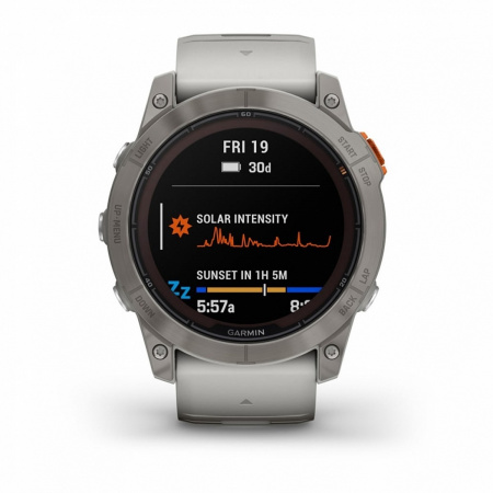Часы GARMIN FENIX 7X PRO Sapphire Solar Edition  (Белый)