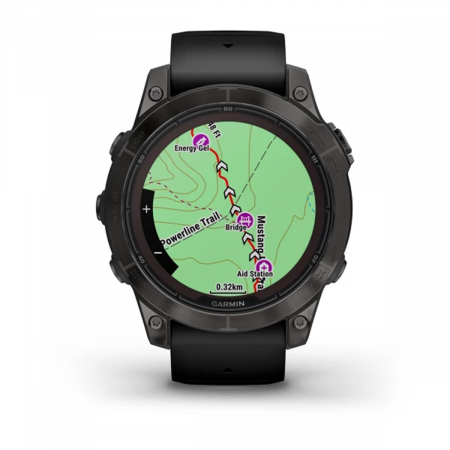 Часы GARMIN FENIX 7 PRO Sapphire Solar  (Черный)